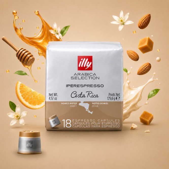 ILLY� Capsules Iperespresso Costa Rica 18 st.