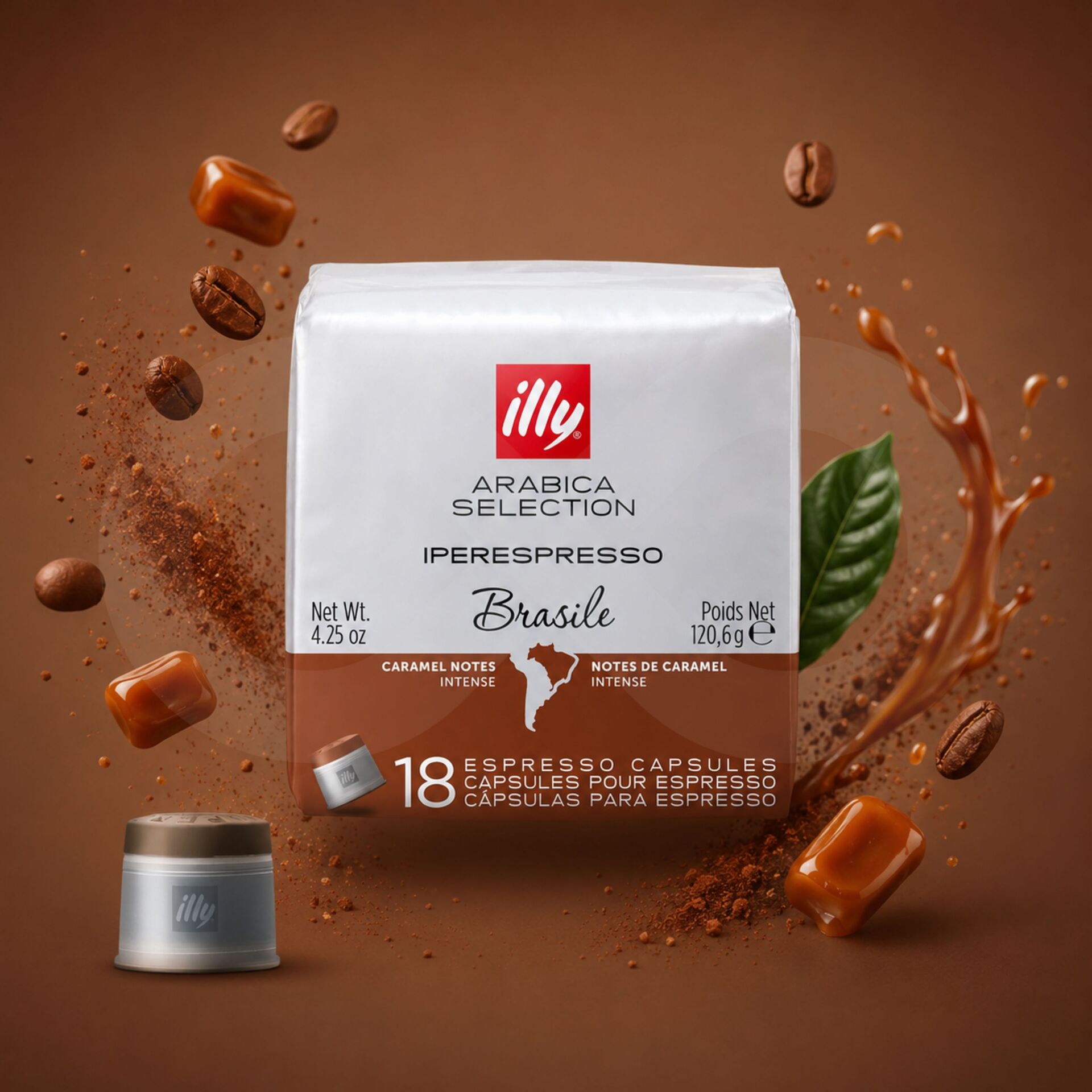 ILLY® Iperespresso Capsules Brasile 18 un.
