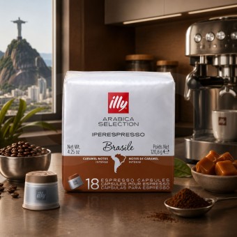 ILLY® Iperespresso Capsules Brasile 18 un.