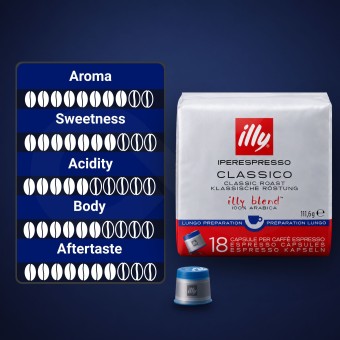 ILLY® Kapseln Iperespresso Lungo 18 Stk.