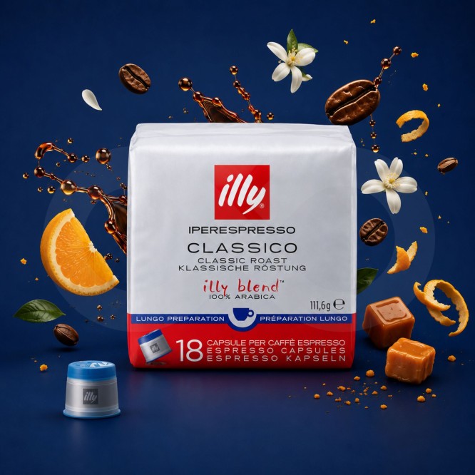 ILLY® Iperespresso Capsules Lungo 18 un.