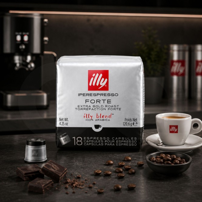 ILLY® Kapseln Iperespresso Forte 18 Stk.