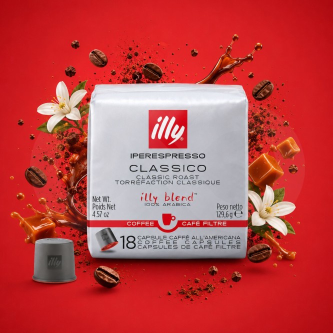 ILLY® Cápsulas Iperespresso Classico Americano 18 uds.