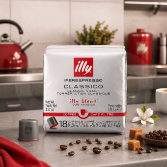 ILLY® Cápsulas Iperespresso Classico Americano 18 uds.