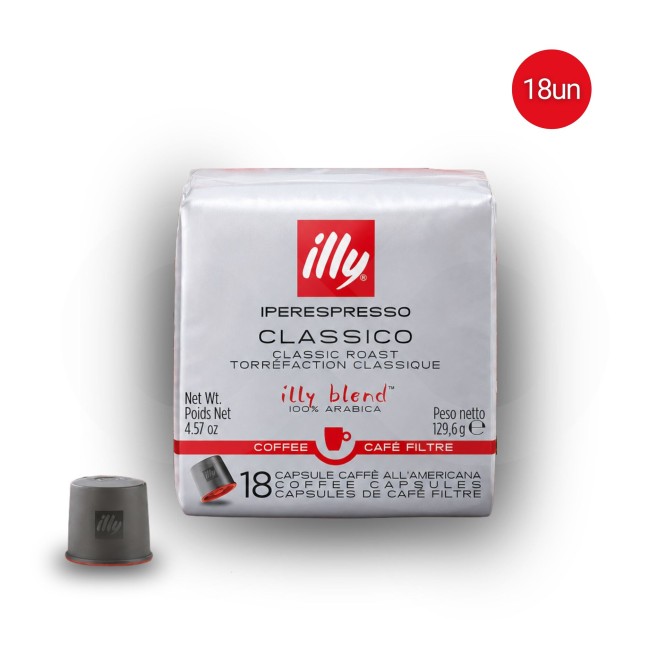 ILLY® Cápsulas Iperespresso Classico Americano 18 uds.