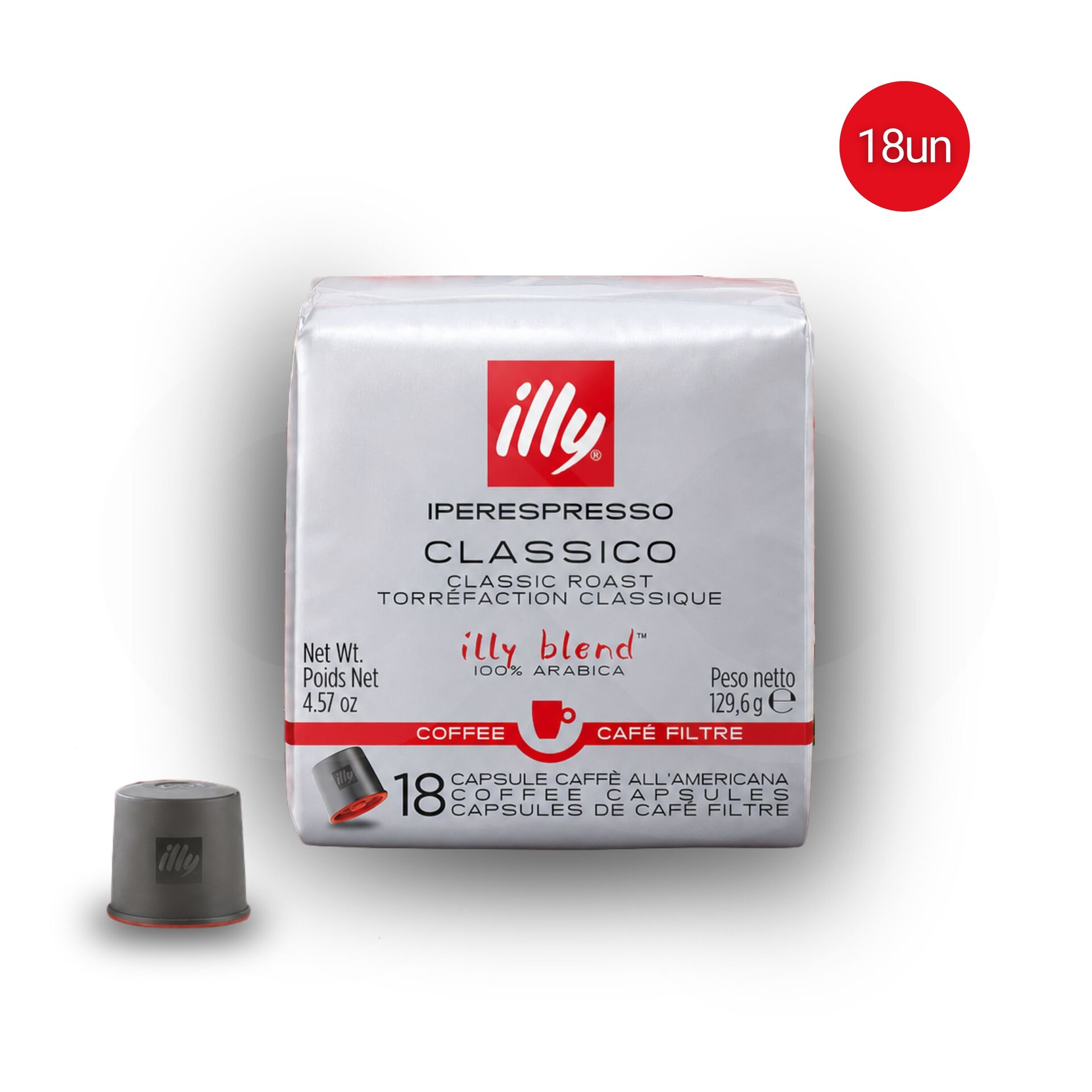 ILLY® Cápsulas Iperespresso Classico Americano 18 uds.