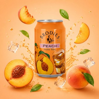 BRODIES� Th� Glac� P�che 330 ml