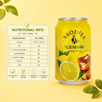 BRODIES� T� Freddo al Limone 330 ml