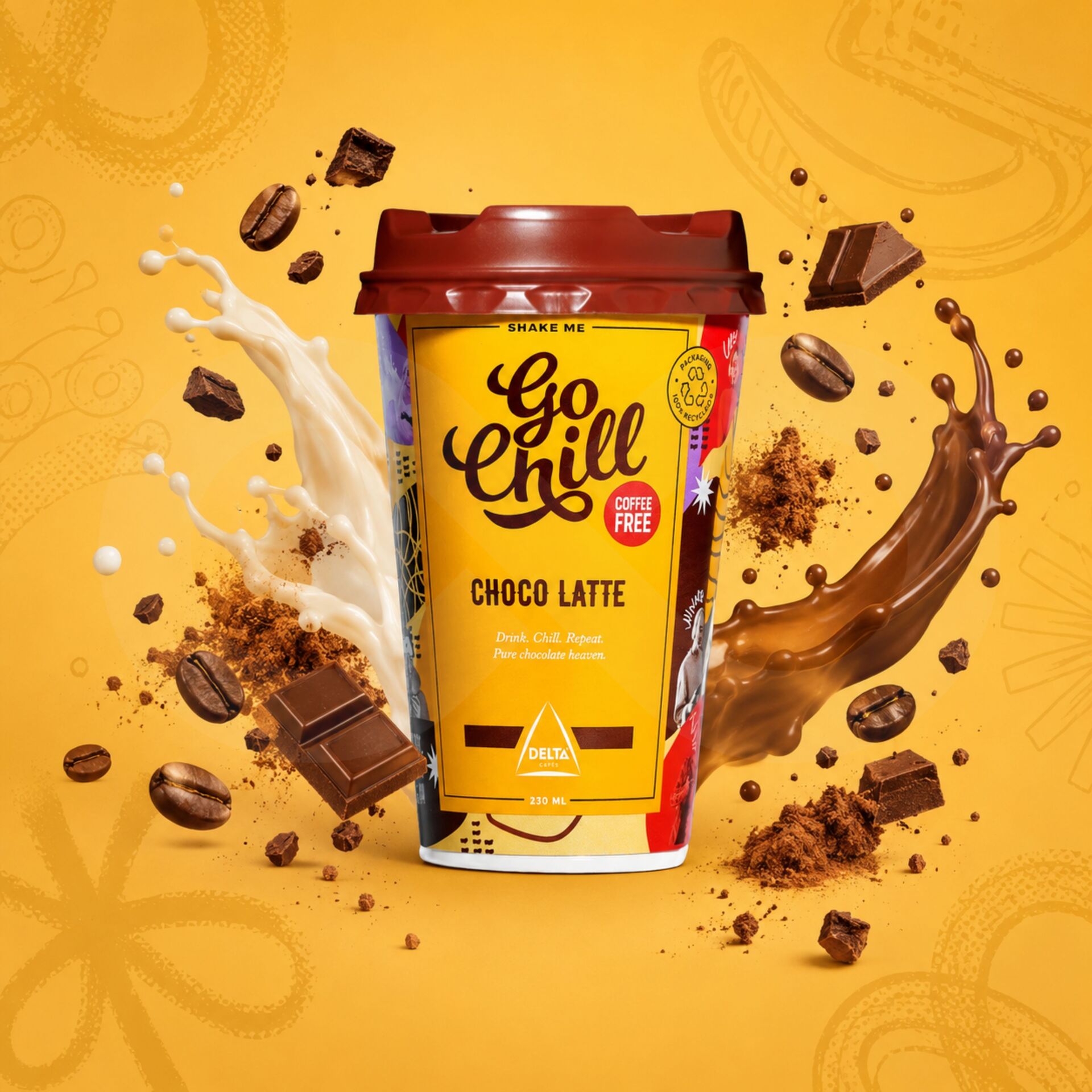 GO CHILL® Ice Coffee Choco Latte 230ml