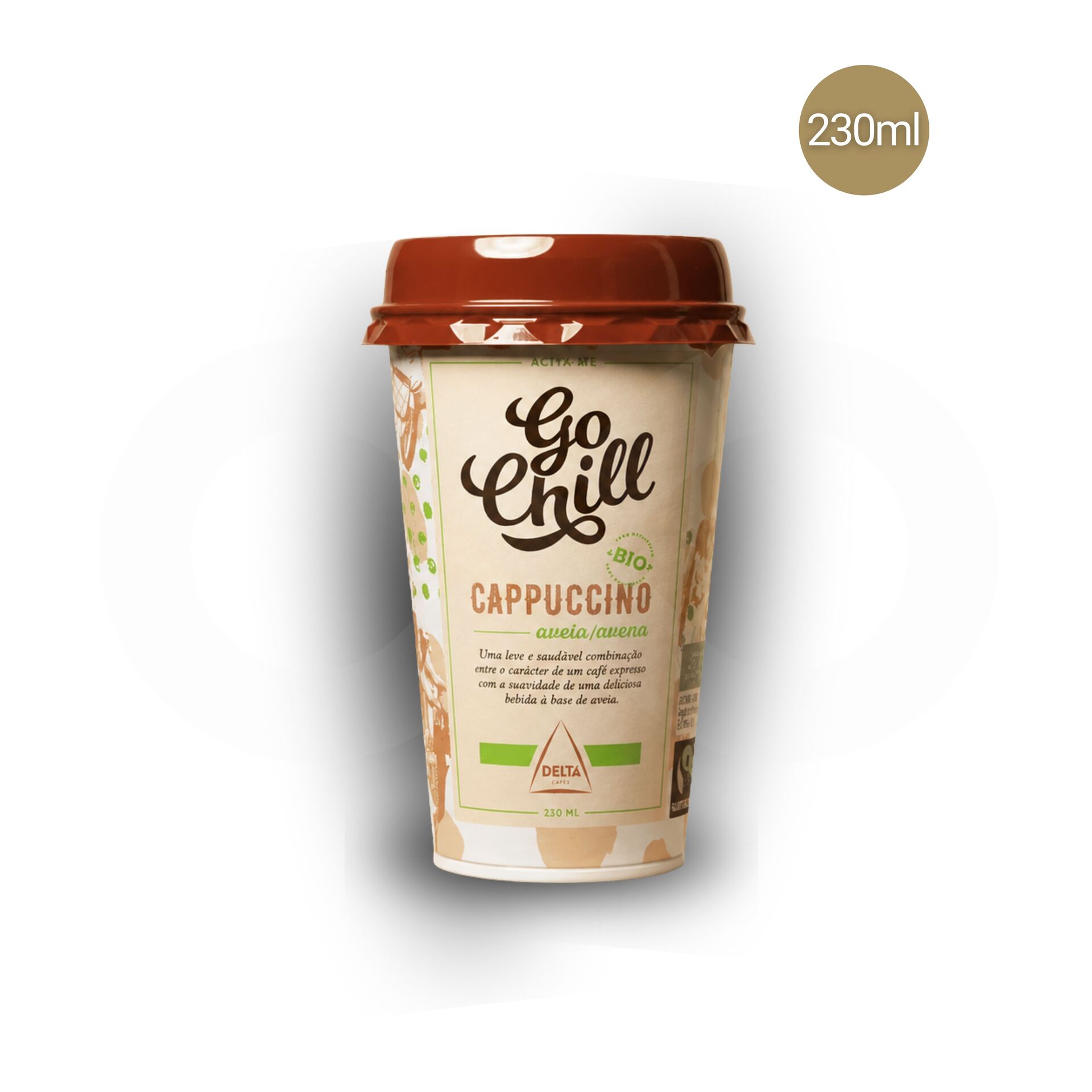 GO CHILL® Ice Coffee Cappuccino Owies 230ml