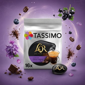 LOR� C�psulas Tassimo Lungo Profondo 16 un.