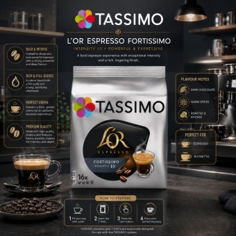 LOR� Kapseln Tassimo Fortissimo 16 Stk.