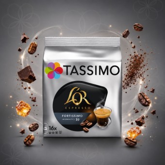 LOR� C�psulas Tassimo Fortissimo 16 un.