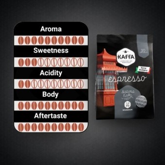 KAFFAź Capsules KAFFA-systeem Espresso 20 st.