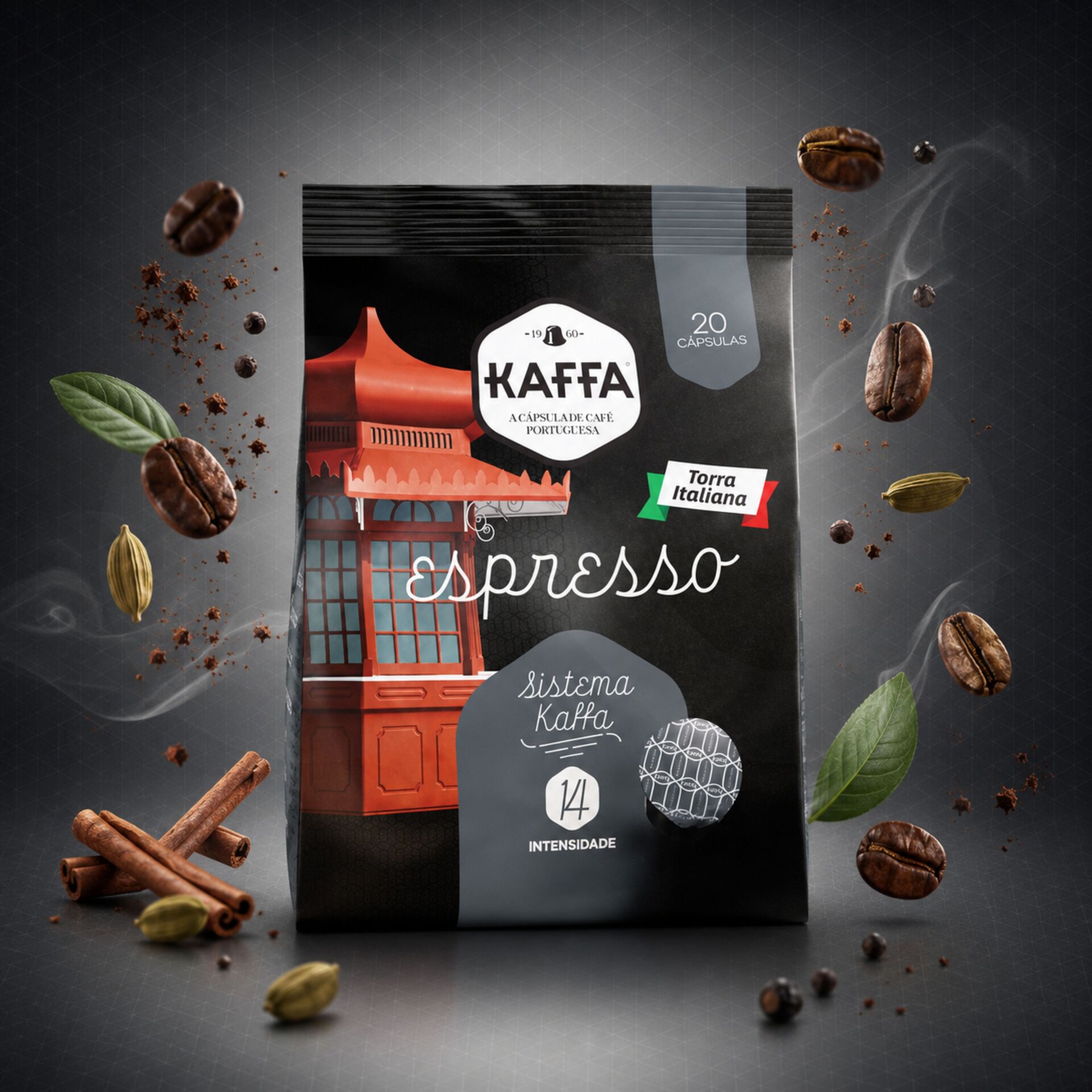 KAFFAź Capsules KAFFA-systeem Espresso 20 st.