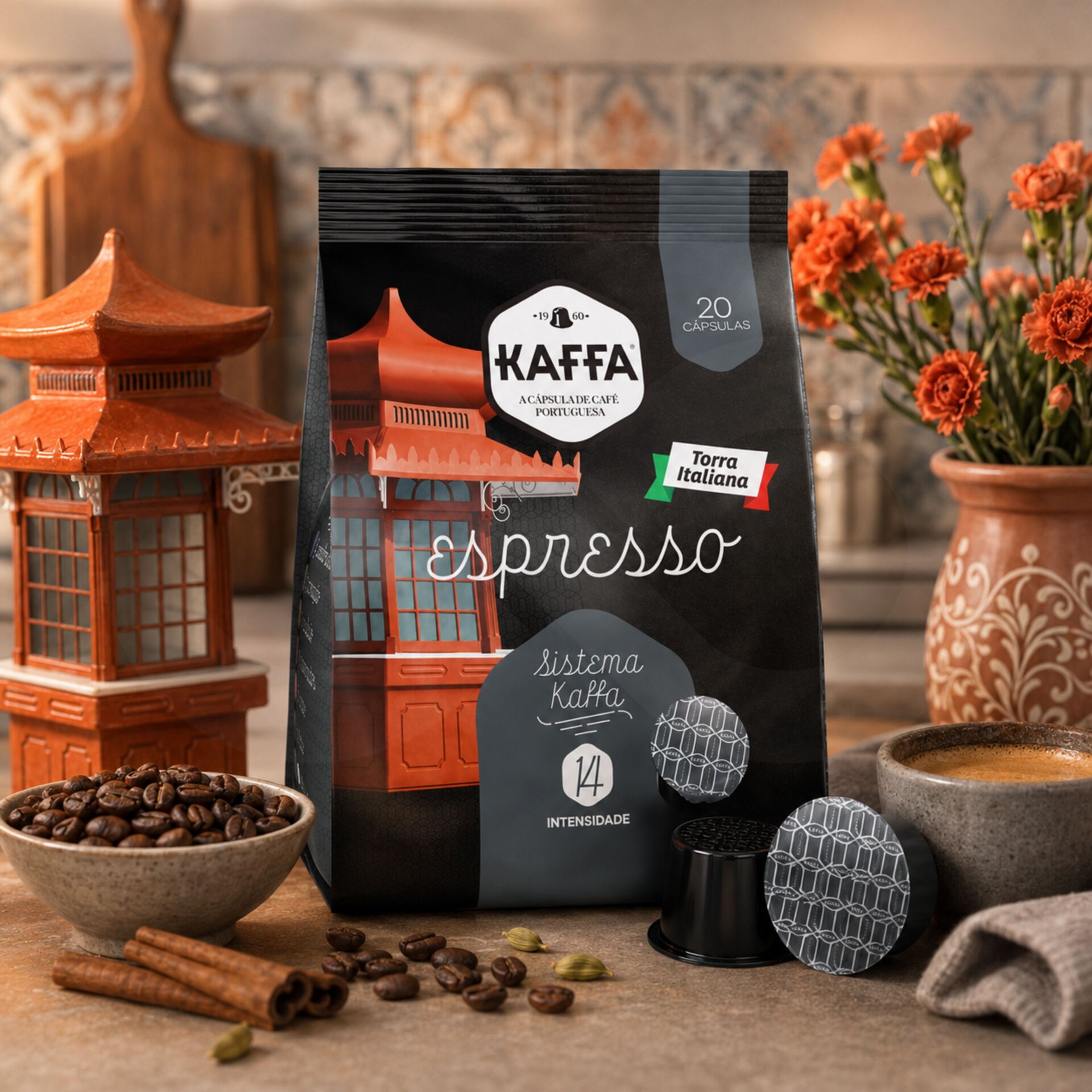 KAFFAź Capsules KAFFA-systeem Espresso 20 st.