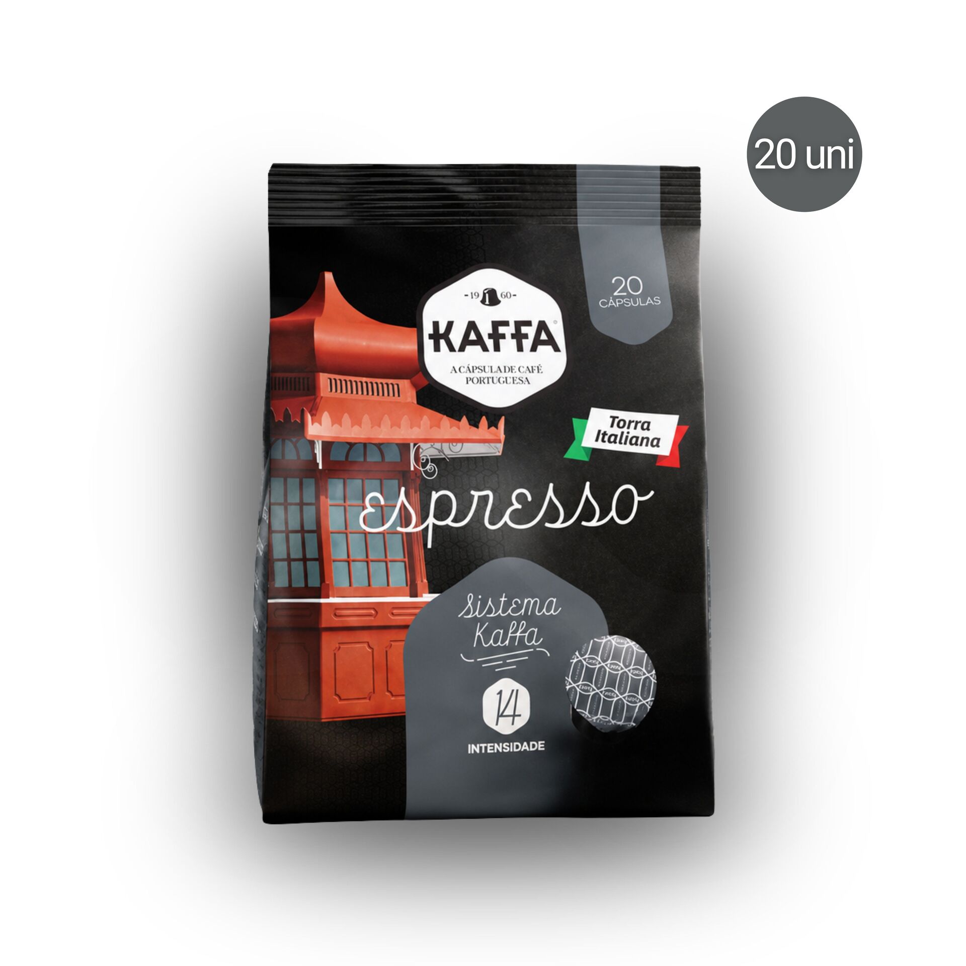 KAFFAź Capsules KAFFA-systeem Espresso 20 st.
