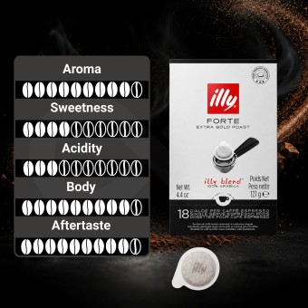 ILLY� Koffiepads Forte 18 st.