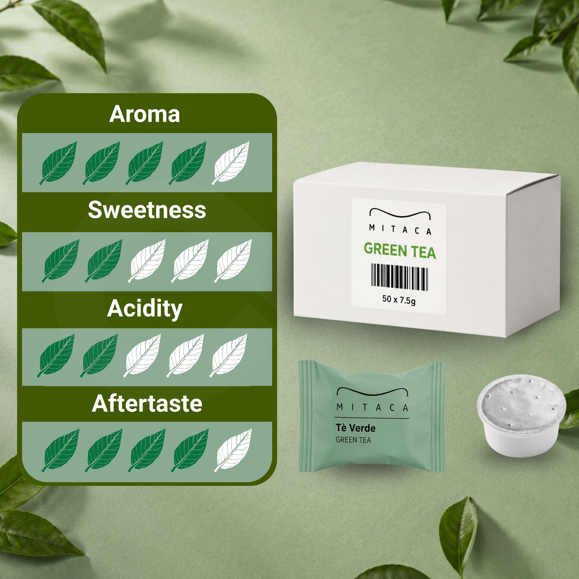 ILLY® Capsules IES Vert 50 u.