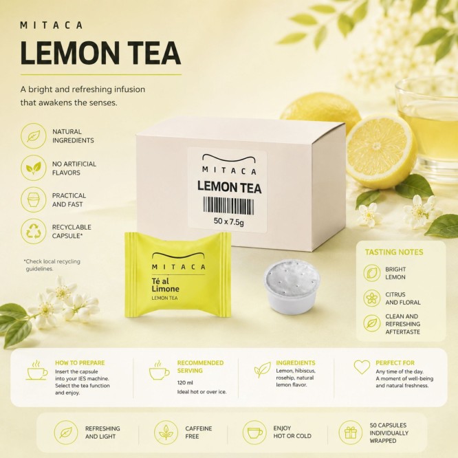 ILLY� Capsules IES Lemon 50 un.