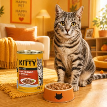 KITTY� Adult Huhn und Kalbfleisch in Sauce 415 g