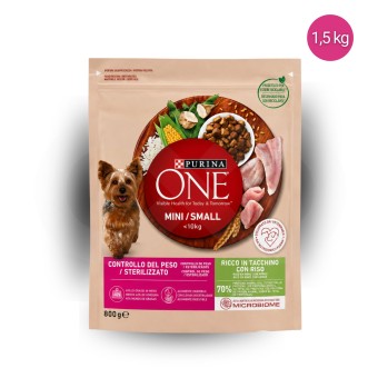 PURINAź ONE Kontrola Wagi Mini Indyk 800g