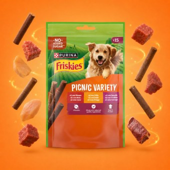 PURINA� FRISKIES Snack Picnic Variety 15 uni