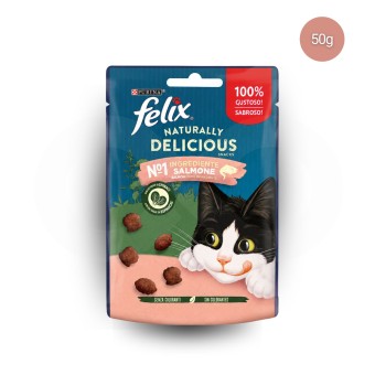 PURINA® FELIX Snack Naturally Delicious Saumon 50g