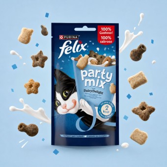 PURINA� FELIX Snack Party Mix Dairy Delight 60g
