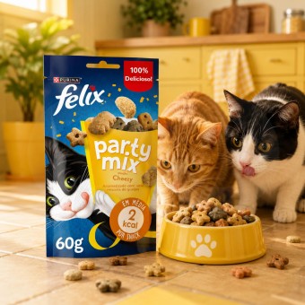 PURINAŽ FELIX Snack Party Mix Cheezy 60g