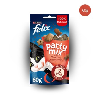PURINA� FELIX Snack Party Mix Mixed Grill 60g