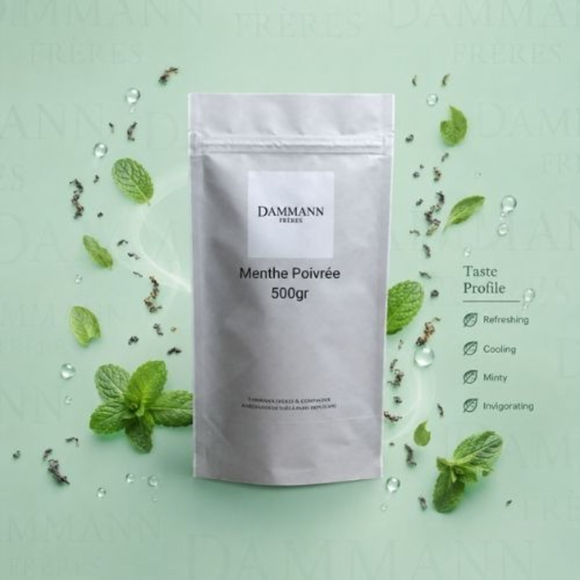 DAMMANN FRÈRES® Chá Menthe Poivrée 500g