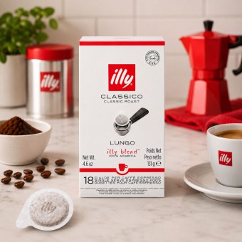 ILLY� Koffiepads Lungo 18 st.