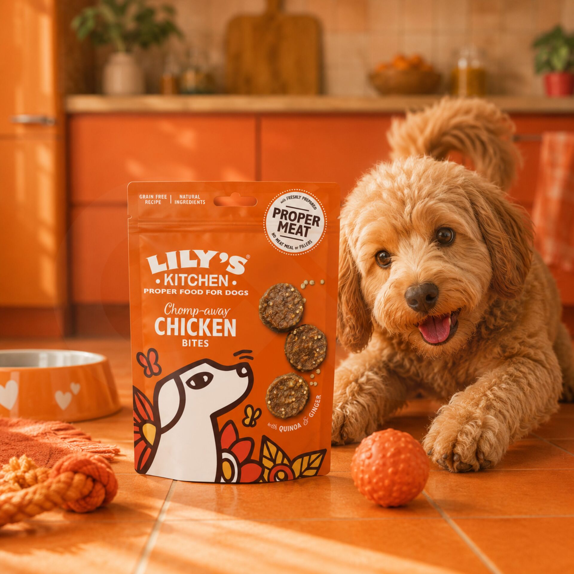 LILY´S KITCHEN® Chomp-Away Chicken Bites 70g