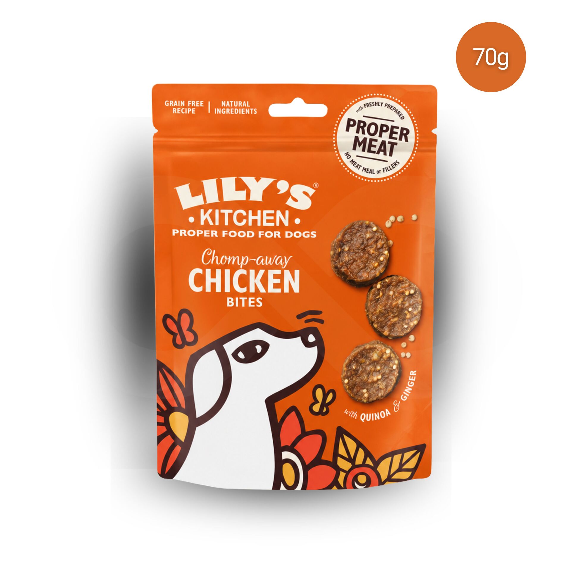LILY´S KITCHEN® Chomp-Away Chicken Bites 70g