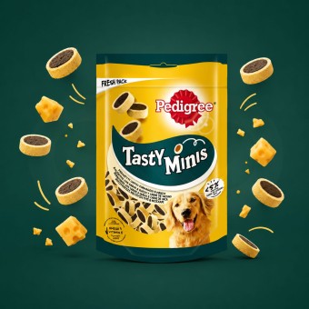 PEDIGREE® Tasty Minis Beef & Cheese 130g