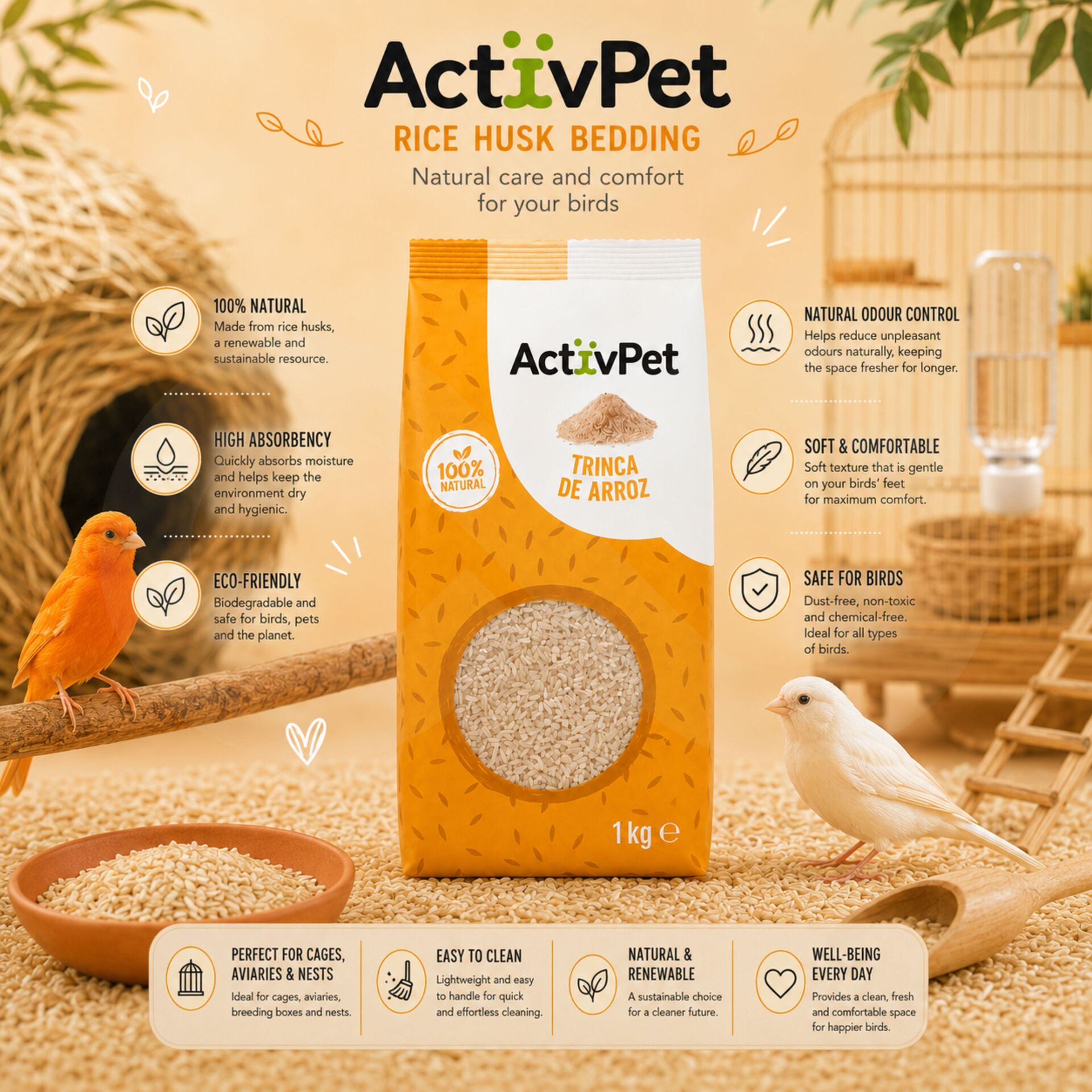ACTIVPET® Trinca de Arroz 1kg