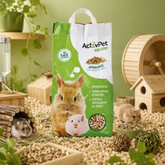 ACTIVPET® Absorberende Bodembedekking voor Knaagdieren 10 L
