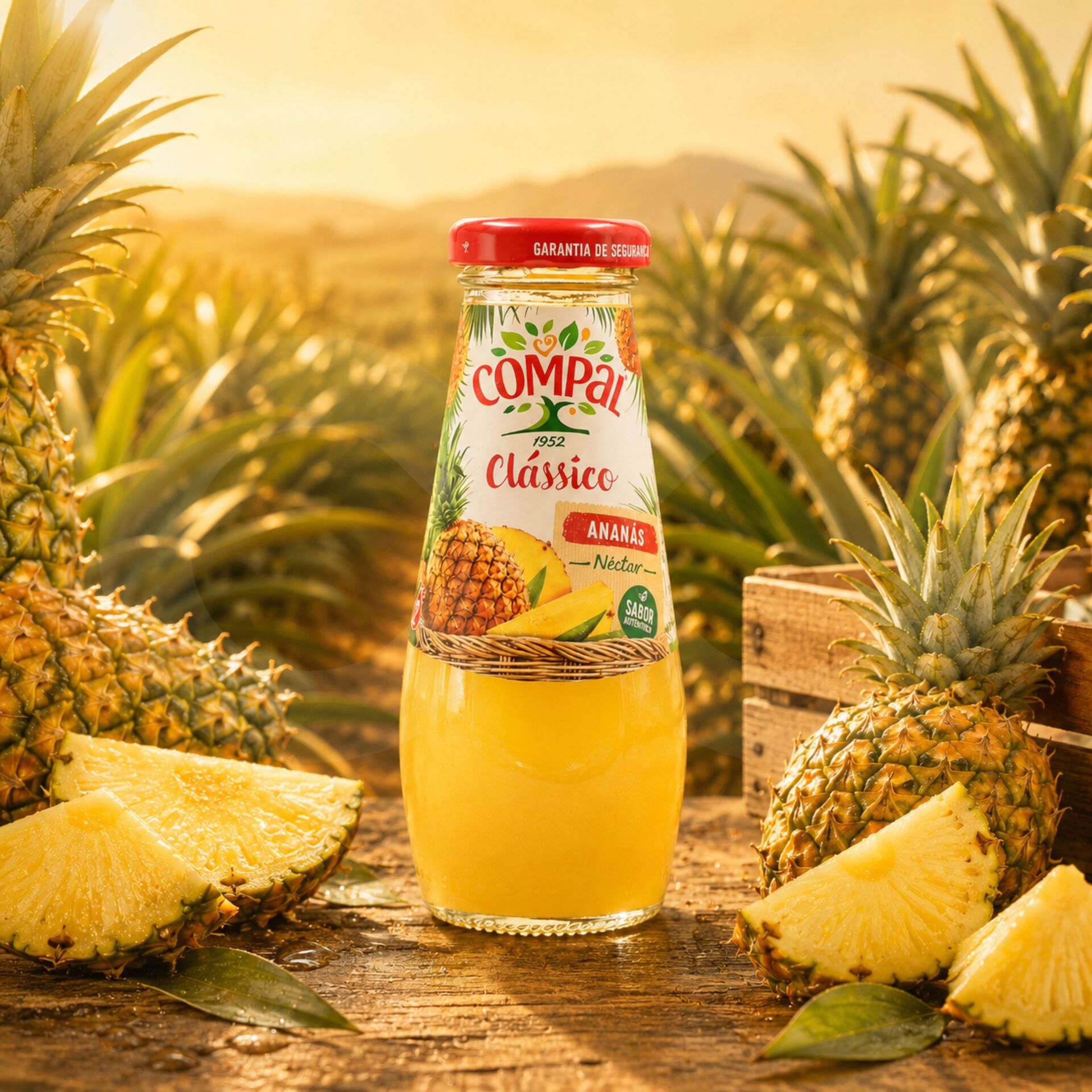 COMPAL® Nektar Ananasowy 200ml