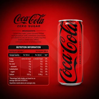 COCA-COLAź Zero 330ml