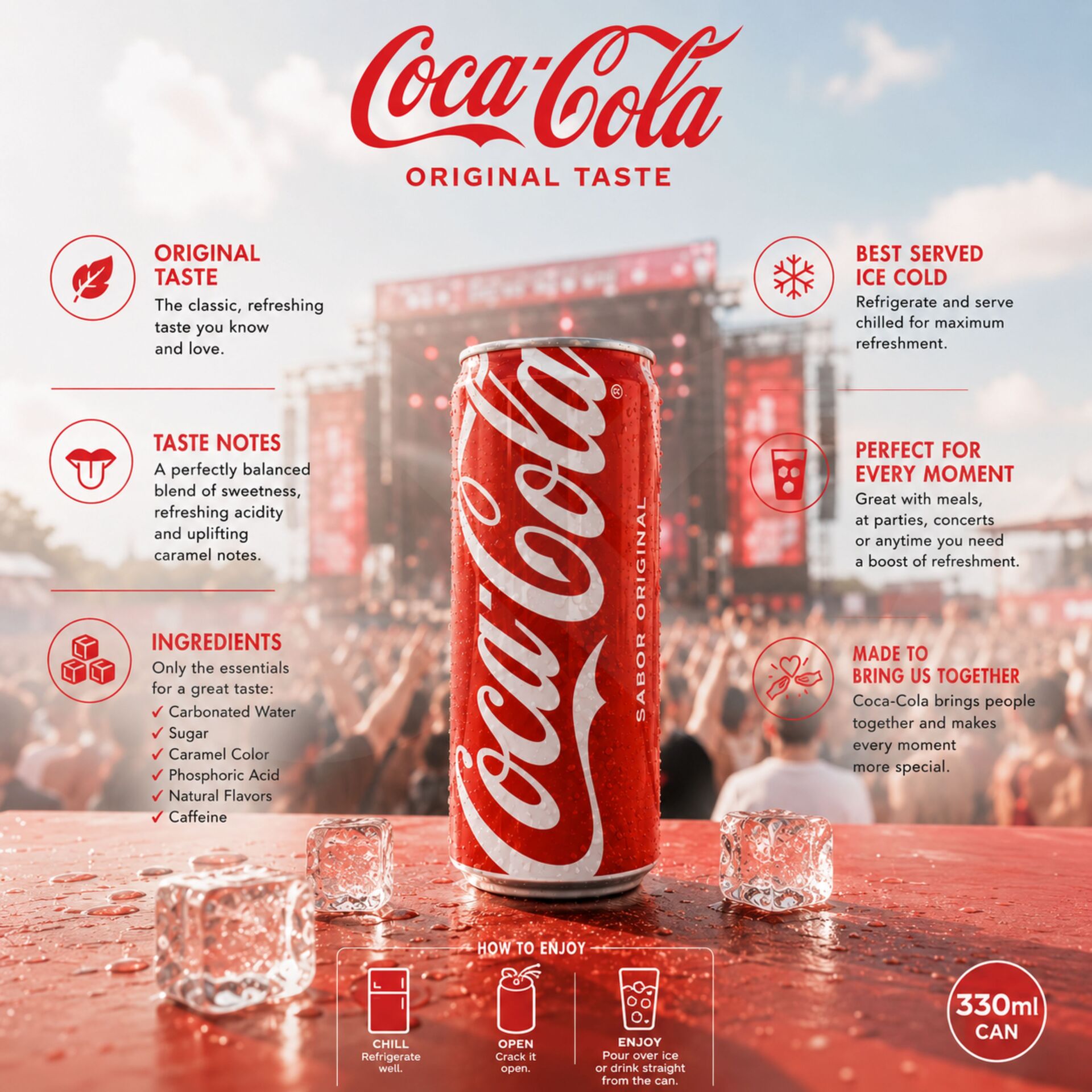 COCA-COLA® Original 330ml
