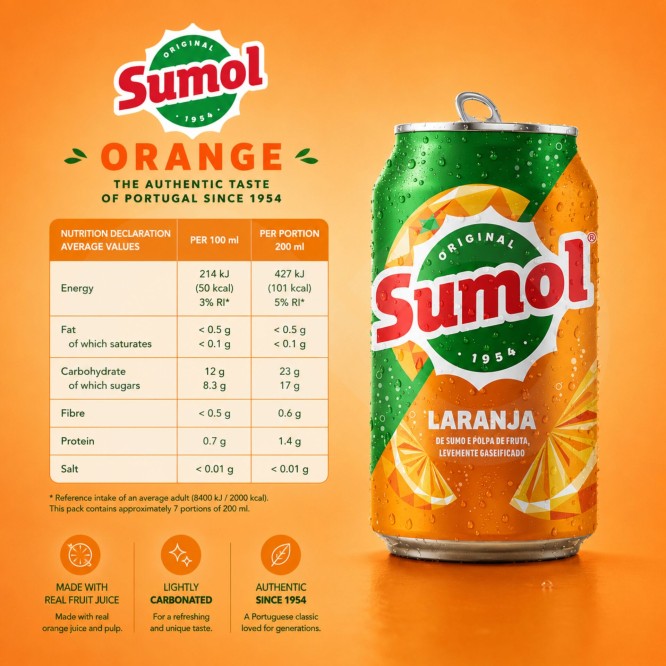 SUMOL� Arancia 330ml