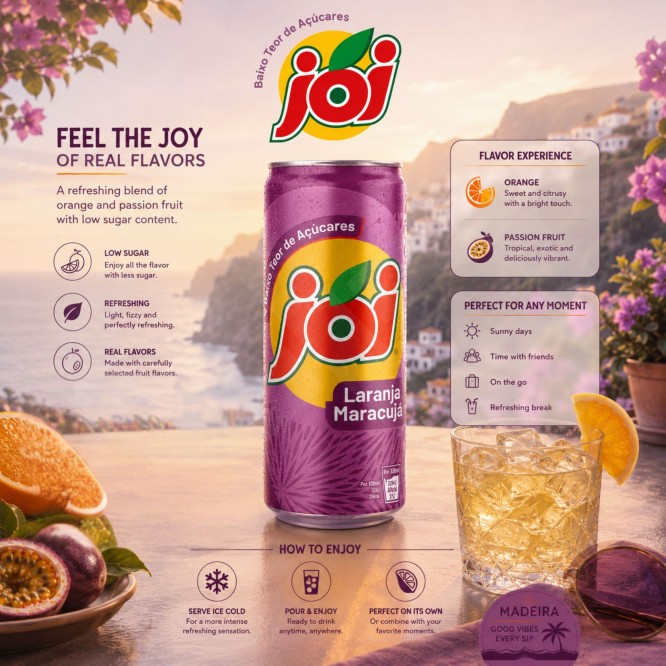 JOI� Arancia e Frutto della Passione 330ml
