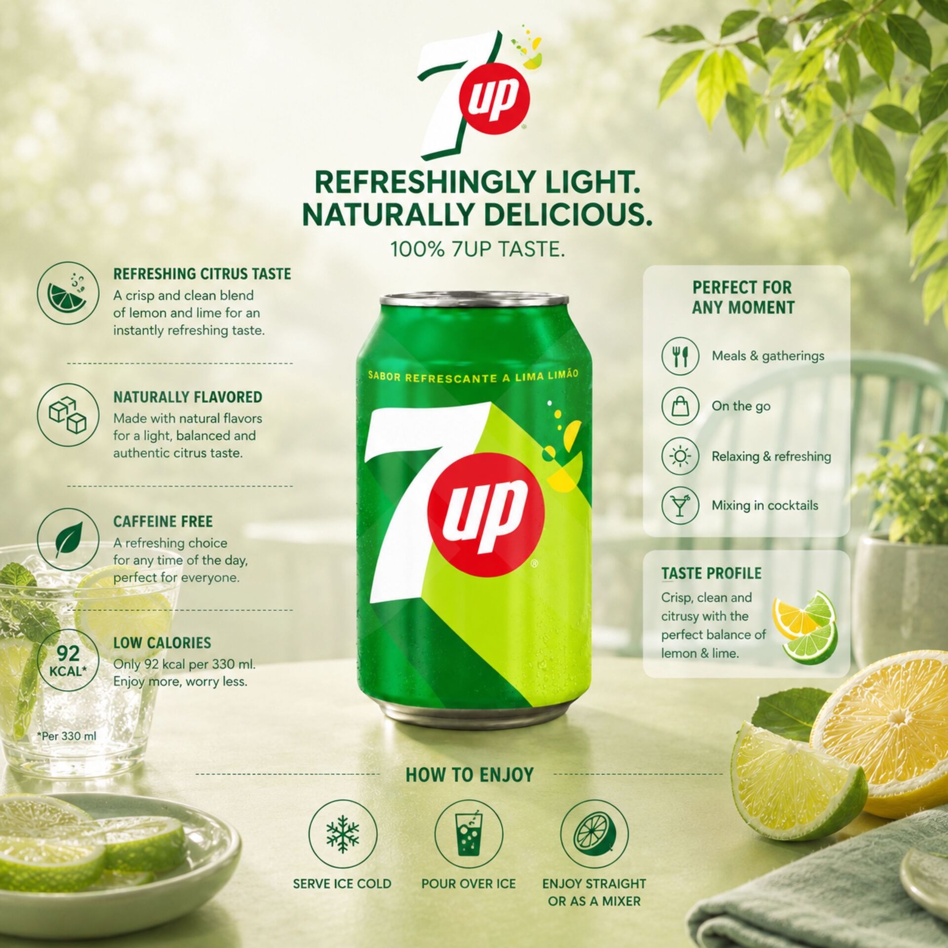 7UP® Original 330ml