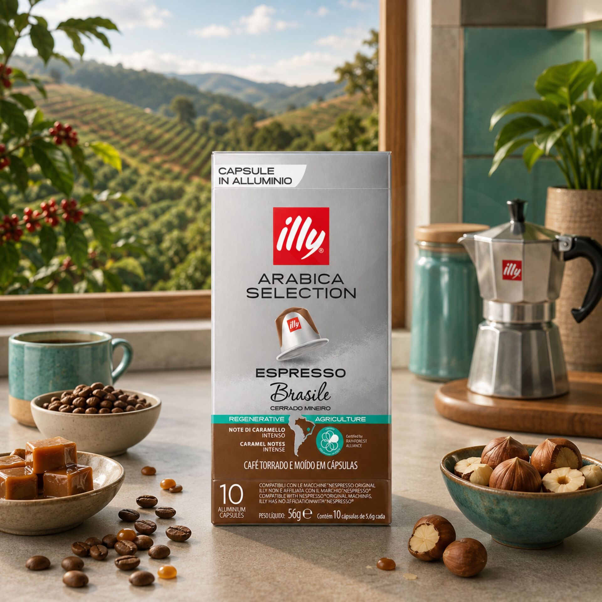 ILLY® Capsule Nespresso Brasil 10 pz.