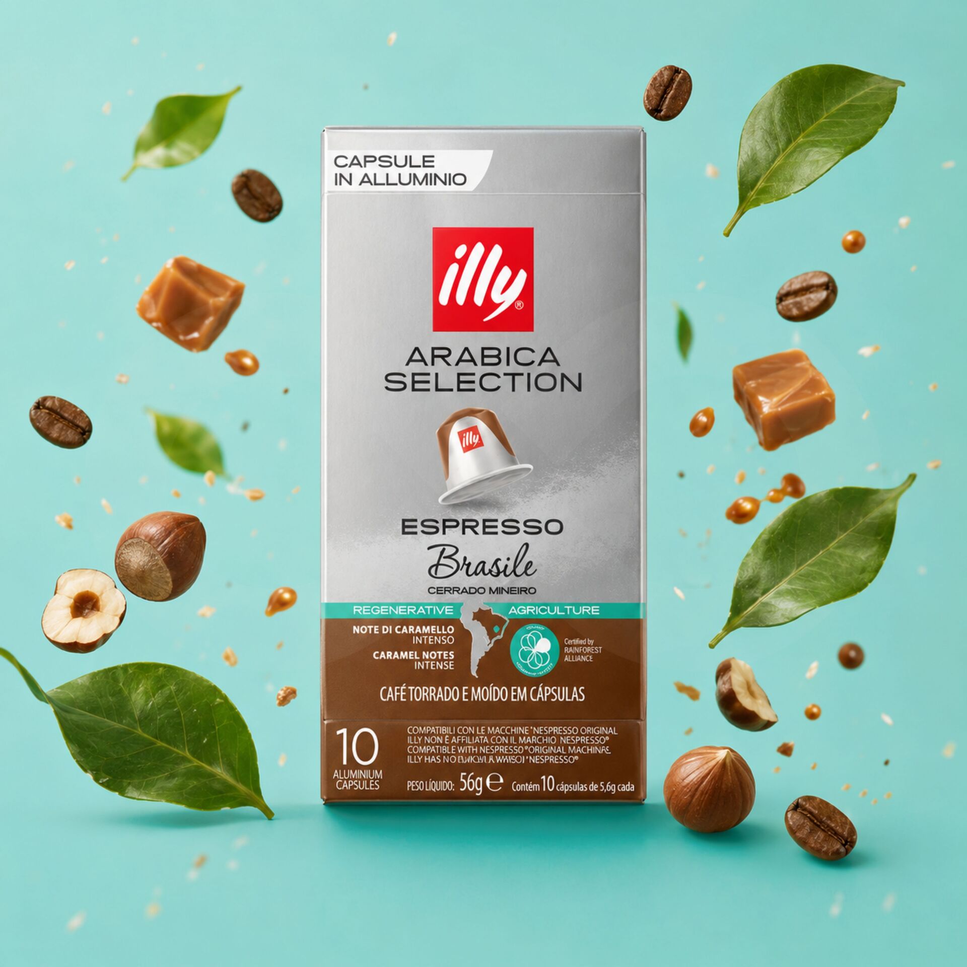 ILLY® Capsule Nespresso Brasil 10 pz.