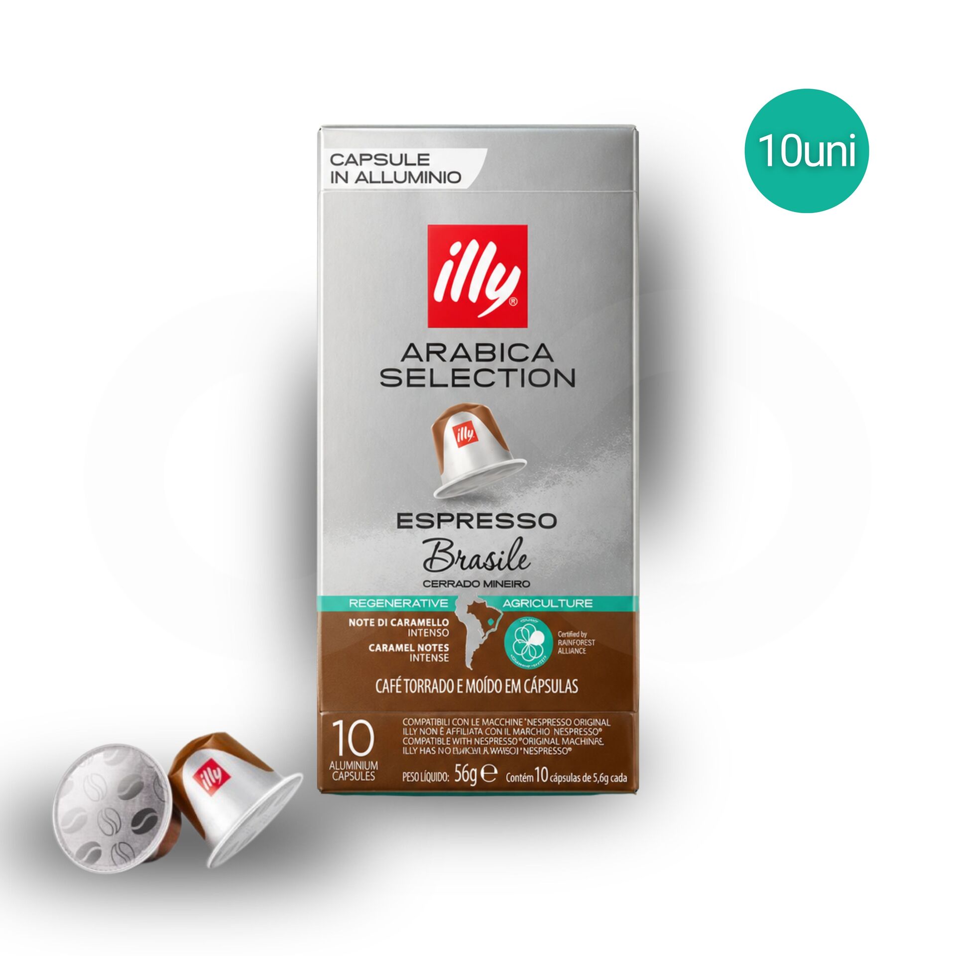 ILLY® Capsule Nespresso Brasil 10 pz.