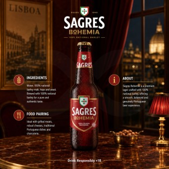 SAGRES� Bohemia 330ml