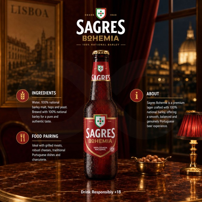 SAGRES� Bohemia 330ml