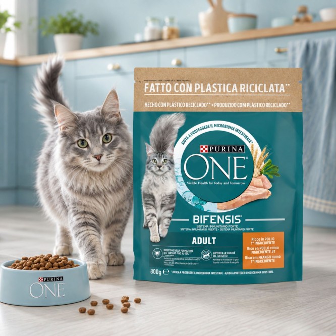 PURINA® ONE Bifensis Adulto Pollo 800g